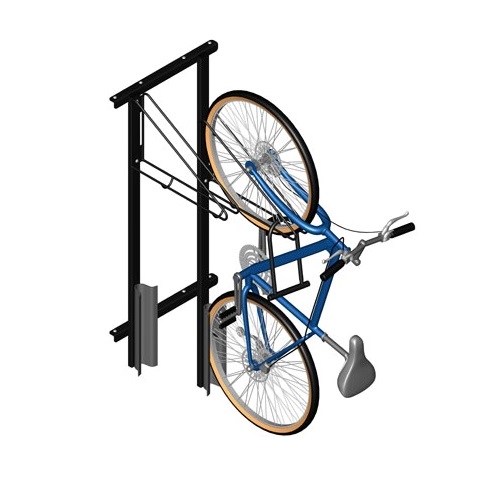 Vertical Bike Racks - WallRack™ Frame